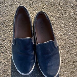 Frye Women's Navy Slip-On Sneakers